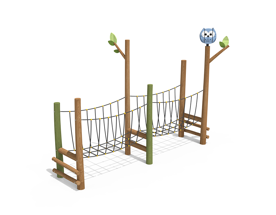 HRN-GR3406 부엉이 흔들다리 건너기