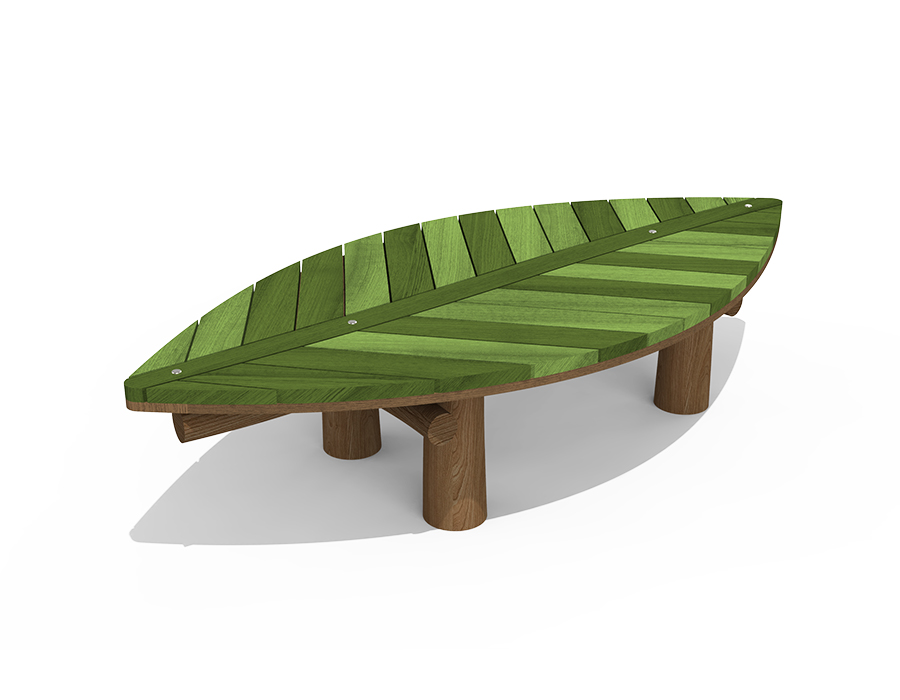 HRN-GR3608 나뭇잎 평상