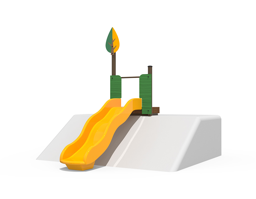 HRN-GW3415 마운딩 오픈형 미끄럼틀(H1200)