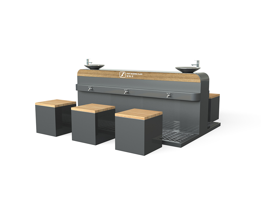 HRET-SJ3002 세족대 6구