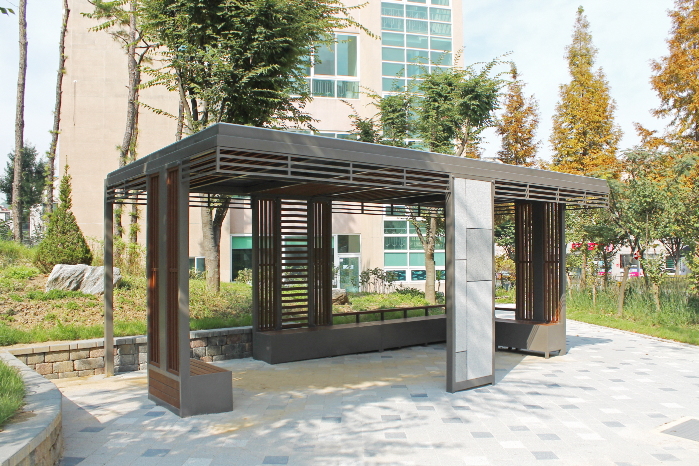 서울 근린공원 휴게공간